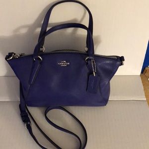 COACH Mini Kelsey Satchel.  NEW 1 day used